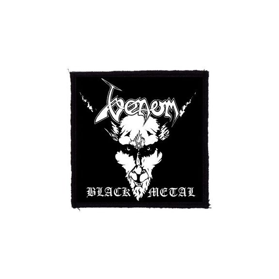 VENOM: Black Metal (9,5 cm x 9,5 cm) (felvarró) VENOM: Black Metal (9,5 cm x 9,5 cm) (felvarró)