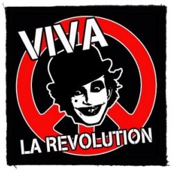 ADICTS: Viva La Revolution (9,5 cm x 9,5 cm) (felvarró)