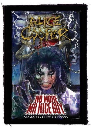 ALICE COOPER: No More (6,5 cm x 9,5 cm) (felvarró)