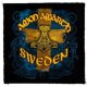AMON AMARTH: Sweden Logo (9,5 cm x 9,5 cm) (felvarró)