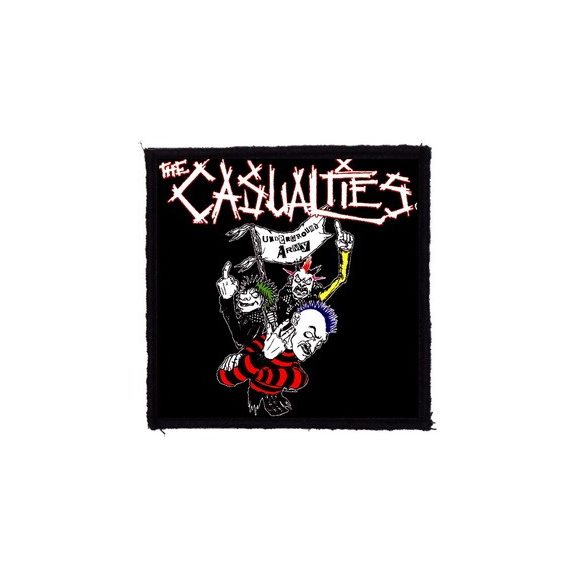 CASUALTIES: Army (9,5 cm x 9,5 cm) (felvarró) CASUALTIES: Army (9,5 cm x 9,5 cm) (felvarró)