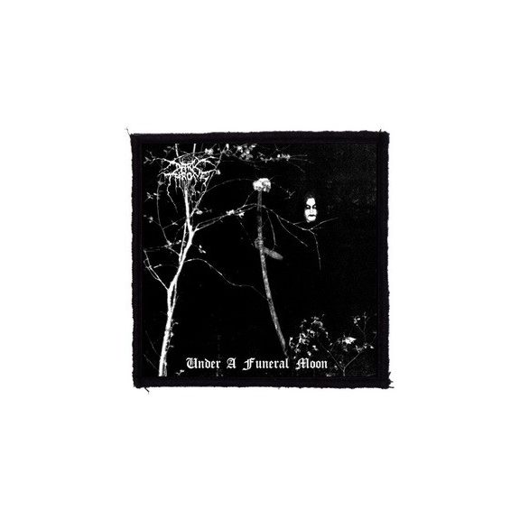 DARKTHRONE: Under A Funeral Moon (9,5 cm x 9,5 cm) (felvarró) DARKTHRONE: Under A Funeral Moon (9,5 cm x 9,5 cm) (felvarró)