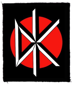 DEAD KENNEDYS: Logo (8 cm x 9,5 cm) (felvarró)