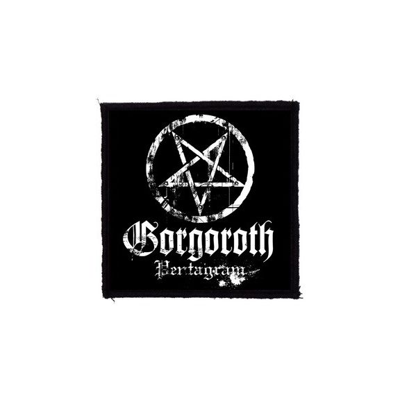 GORGOROTH: Pentagram (9,5 cm x 9,5 cm) (felvarró) GORGOROTH: Pentagram (9,5 cm x 9,5 cm) (felvarró)