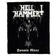 HELLHAMMER: Satanic Rites (7,5 cm x 9,5 cm) (felvarró)