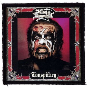 KING DIAMOND: Conspiracy (9,5 cm x 9,5 cm) (felvarró)