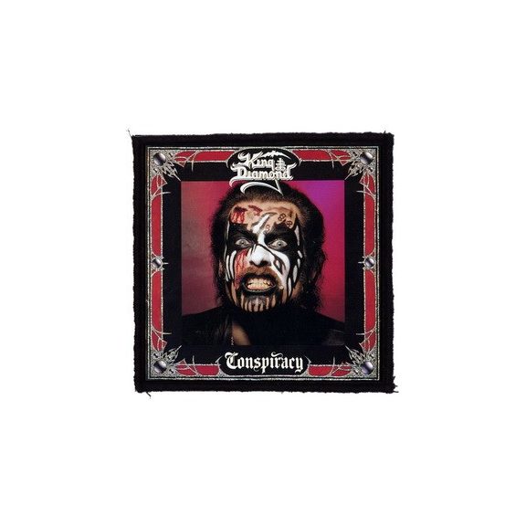 KING DIAMOND: Conspiracy (9,5 cm x 9,5 cm) (felvarró) KING DIAMOND: Conspiracy (9,5 cm x 9,5 cm) (felvarró)