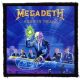 MEGADETH: Rust In Peace (9,5 cm x 9,5 cm) (felvarró)