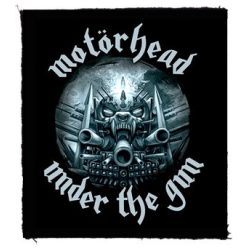 MOTORHEAD: Under The Gun (8,5 cm x 9,5 cm) (felvarró)
