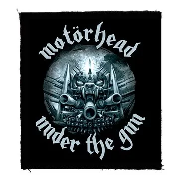 MOTORHEAD: Under The Gun (8,5 cm x 9,5 cm) (felvarró)