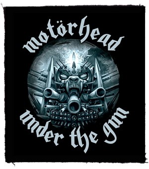 MOTORHEAD: Under The Gun (8,5 cm x 9,5 cm) (felvarró)