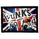 PUNKS NOT DEAD - Flag (9,5 cm x 6,5 cm) (felvarró)