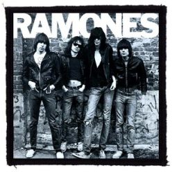 RAMONES: Band (9,5 cm x 9,5 cm) (felvarró)