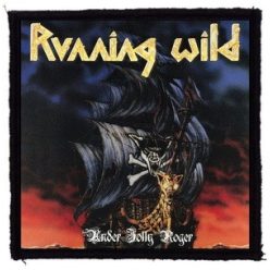 RUNNING WILD: Under Jolly R. (9,5 cm x 9,5 cm) (felvarró)
