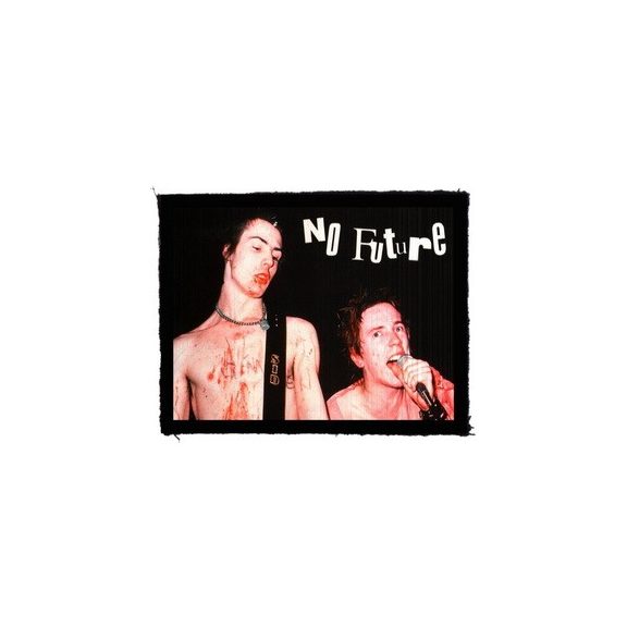 SEX PISTOLS: No Future (9,5 cm x 7,5 cm) (felvarró) SEX PISTOLS: No Future (9,5 cm x 7,5 cm) (felvarró)