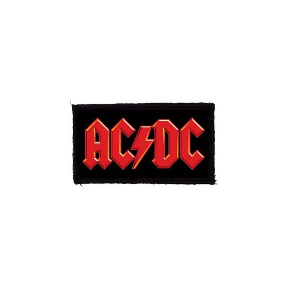 AC/DC: Logo (9,5 cm x 4,5 cm) (felvarró) AC/DC: Logo (9,5 cm x 4,5 cm) (felvarró)