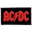 AC/DC: Logo (9,5 cm x 4,5 cm) (felvarró)