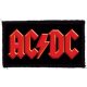 AC/DC: Logo (9,5 cm x 4,5 cm) (felvarró)