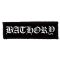 BATHORY: Logo (11 cm x 3 cm) (felvarró)
