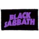 BLACK SABBATH: Logo (9,5 cm x 4,5 cm) (felvarró)