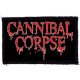 CANNIBAL CORPSE: Logo (9,5 cm x 6 cm) (felvarró)