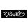 CASUALTIES: Logo (11 cm x 3,5 cm) (felvarró)