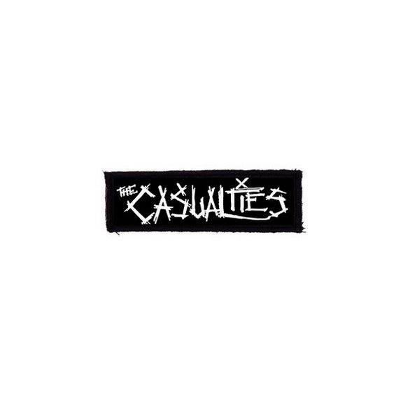 CASUALTIES: Logo (11 cm x 3,5 cm) (felvarró) CASUALTIES: Logo (11 cm x 3,5 cm) (felvarró)