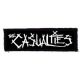 CASUALTIES: Logo (11 cm x 3,5 cm) (felvarró)