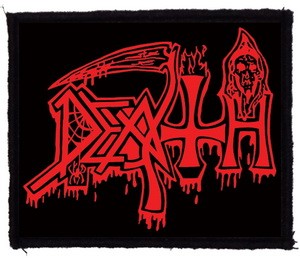 DEATH: Logo (9,5 cm x 8 cm) (felvarró)