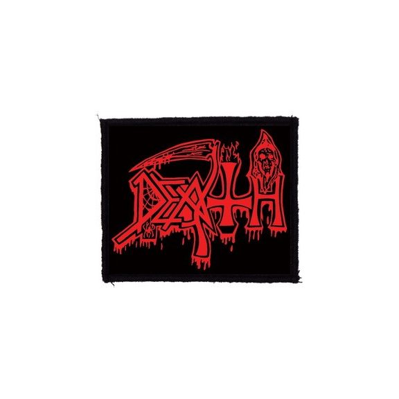 DEATH: Logo (9,5 cm x 8 cm) (felvarró) DEATH: Logo (9,5 cm x 8 cm) (felvarró)