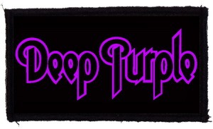 DEEP PURPLE: Logo (9,5 cm x 4,5 cm) (felvarró)