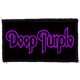 DEEP PURPLE: Logo (9,5 cm x 4,5 cm) (felvarró)