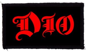 DIO: Logo (9,5 cm x 4,5 cm) (felvarró)