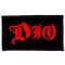 DIO: Logo (9,5 cm x 4,5 cm) (felvarró)