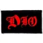 DIO: Logo (9,5 cm x 4,5 cm) (felvarró)