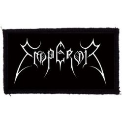 EMPEROR: Logo (9,5 cm x 4,5 cm) (felvarró)
