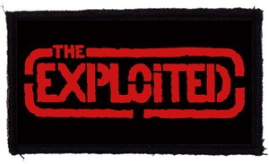 EXPLOITED: Logo (9,5 cm x 4,5 cm) (felvarró)