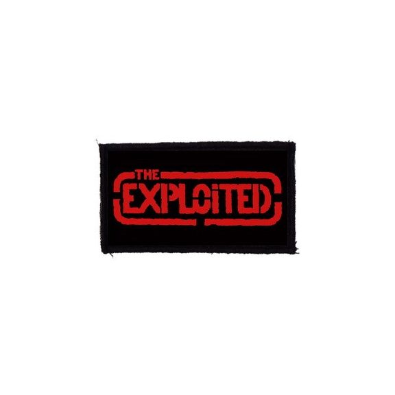 EXPLOITED: Logo (9,5 cm x 4,5 cm) (felvarró) EXPLOITED: Logo (9,5 cm x 4,5 cm) (felvarró)