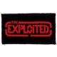 EXPLOITED: Logo (9,5 cm x 4,5 cm) (felvarró)