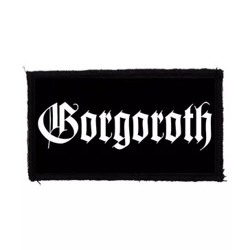 GORGOROTH: Logo (9,5 cm x 4,5 cm) (felvarró)