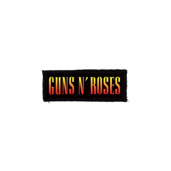 GUNS N' ROSES: Logo (9,5 cm x 3,5 cm) (felvarró) GUNS N' ROSES: Logo (9,5 cm x 3,5 cm) (felvarró)