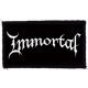 IMMORTAL: Logo (9,5 cm x 4,5 cm) (felvarró)