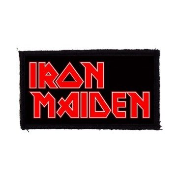 IRON MAIDEN: Logo (9,5 cm x 4,5 cm) (felvarró)