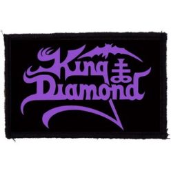 KING DIAMOND: Logo (9,5 cm x 6,5 cm) (felvarró)
