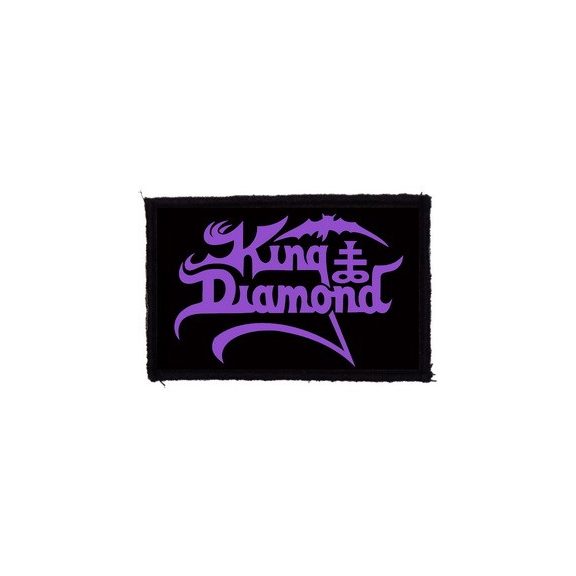 KING DIAMOND: Logo (9,5 cm x 6,5 cm) (felvarró) KING DIAMOND: Logo (9,5 cm x 6,5 cm) (felvarró)