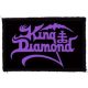 KING DIAMOND: Logo (9,5 cm x 6,5 cm) (felvarró)