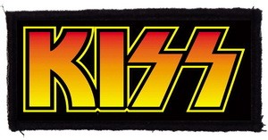 KISS: Logo (10,5 cm x 4,5 cm) (felvarró)
