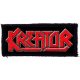 KREATOR: Logo (11,5 cm x 4,5 cm) (felvarró)