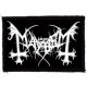 MAYHEM: Logo (9,5 cm x 6,5 cm) (felvarró)