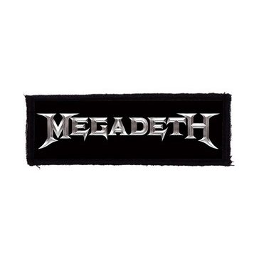 MEGADETH: Logo (12,5 cm x 4 cm) (felvarró)
